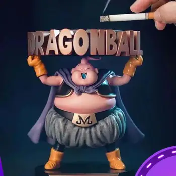 

13cm Dragon Ball Majin Buu Ashtray Action Figure Decorations Japan Anime Character Pvc Figurines Collectible Model Toys