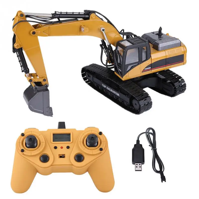 Для Huina 2 4G 23CH RC экскаватор модель игрушки 3 в 1 1:14 Электронное Дистанционное