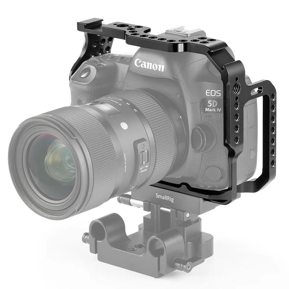 SmallRig Защитная клетка для Canon 5D Mark III IV камера с Bulit-in NATO Rails Arca швейцарская тарелка-2271