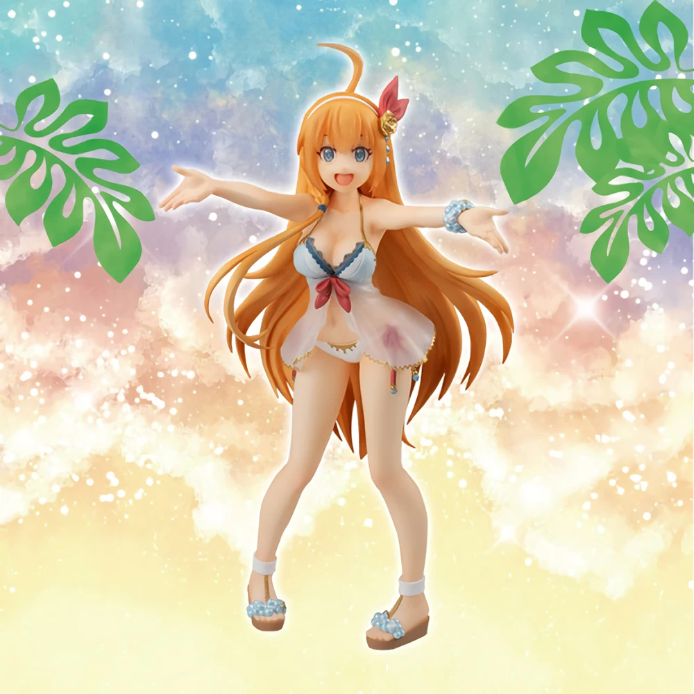 

Judai Original Furyu Princess Connect Re:Dive Priconne Pecorine Eustiana von Astraea Swimsuit PVC Action Figure Model Doll Toys