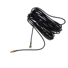 6 м черный RP-SMA мужчин и женщин Wi-Fi антенна коннектор удлинитель