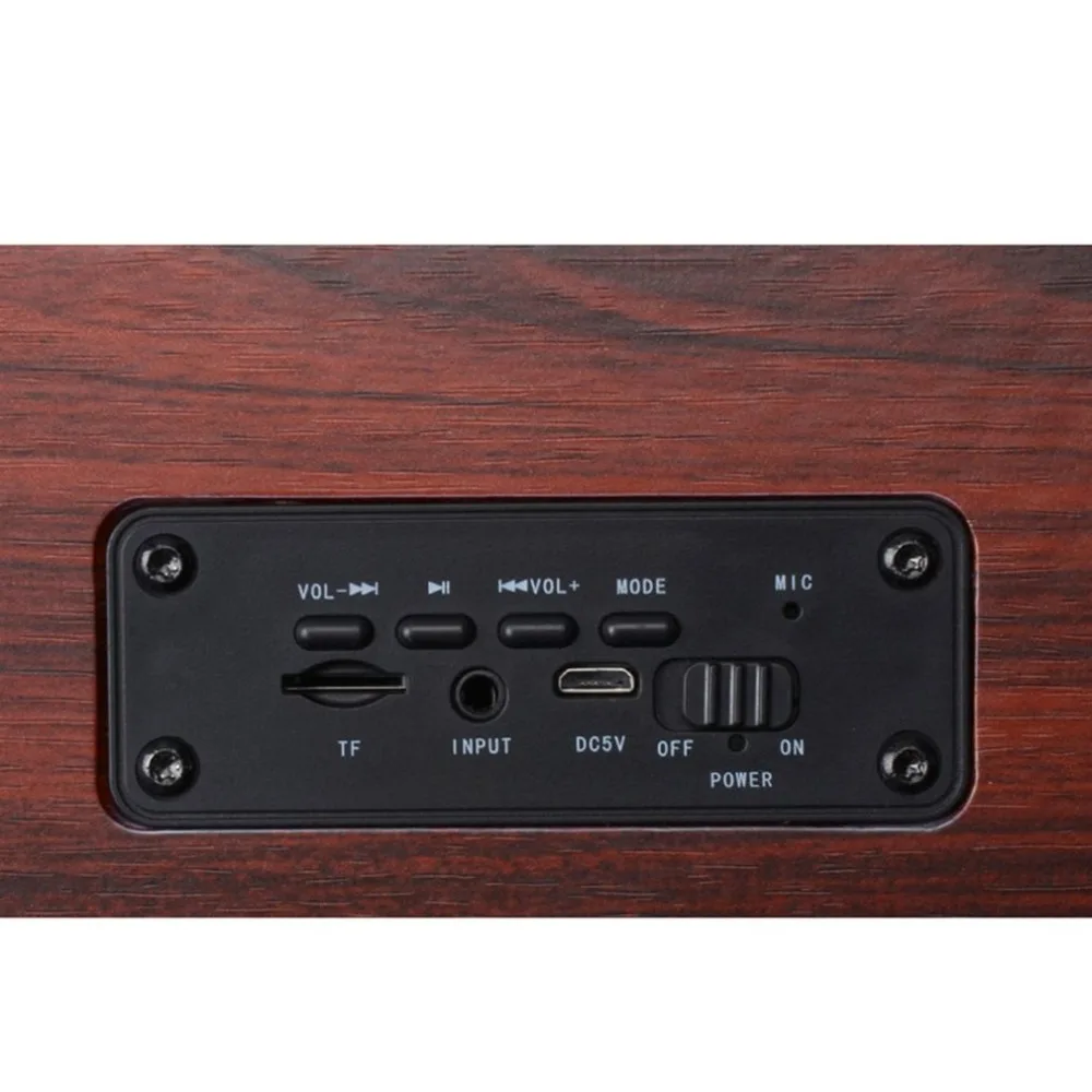 Беспроводная Bluetooth Колонка портативная Hi-Fi ударная бас-Колонка Bluetooth Динамики Soundbar сабвуфер caixa de som