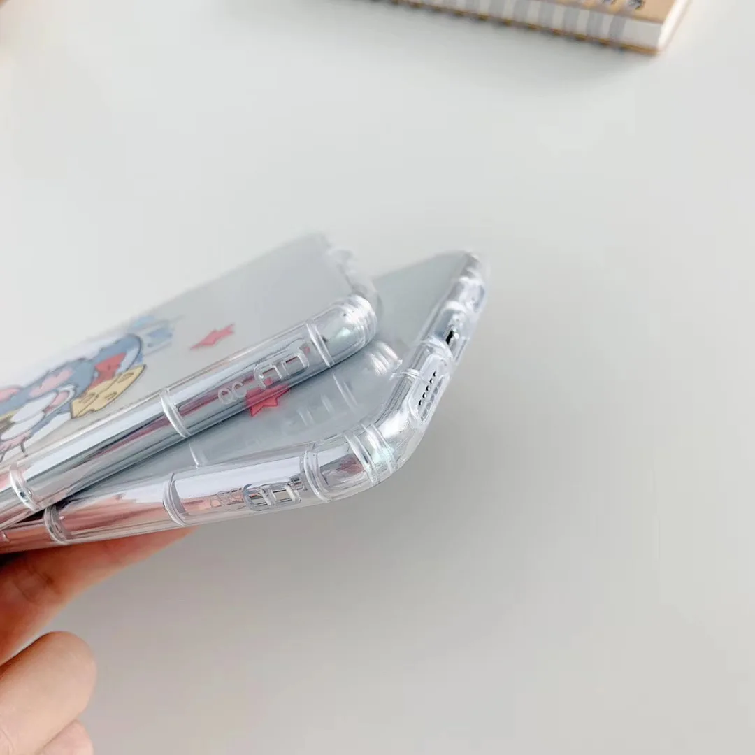 Японский милый мультяшный Q версия том Джерри чехол для телефона iphone Xs 11 pro MAX 7 8 plus