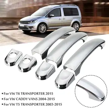 

4 Various Style 1 Set Door Handle Covers Trim For VW TRANSPORTER for T5 2003 2004-2015 for T6 2015-up for CADDY VANS 2004-2015