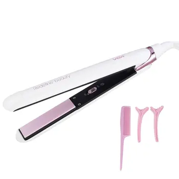 

Hair Straightener Curling Stick Tourmaline Ceramics Roll Straight Dual Use Splint Curler Straightener 1 Set