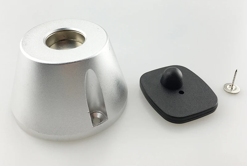 Special rate black or customized color clothing security alarm eas hard tags mini square rf hard tag