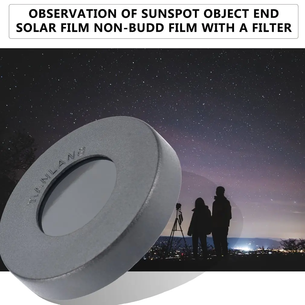 Angeleyes Solar Filter Sun Film Lens Astro Telescope Bard film Baader Planetarium Astrosolar for 60mm Aperture