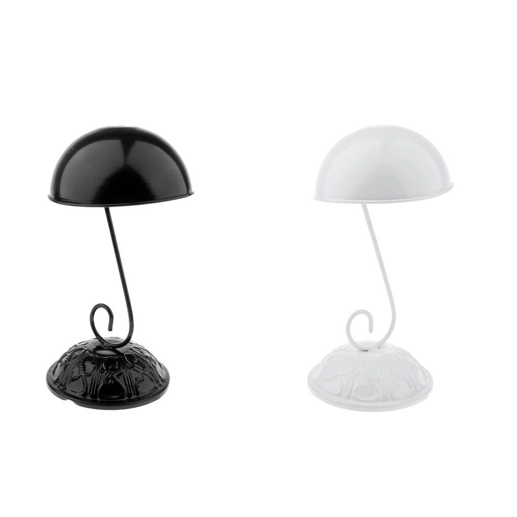 2PCS Retro Hat Wig Display Holder Baseball Sports Caps Storage Organizer Stand Rack