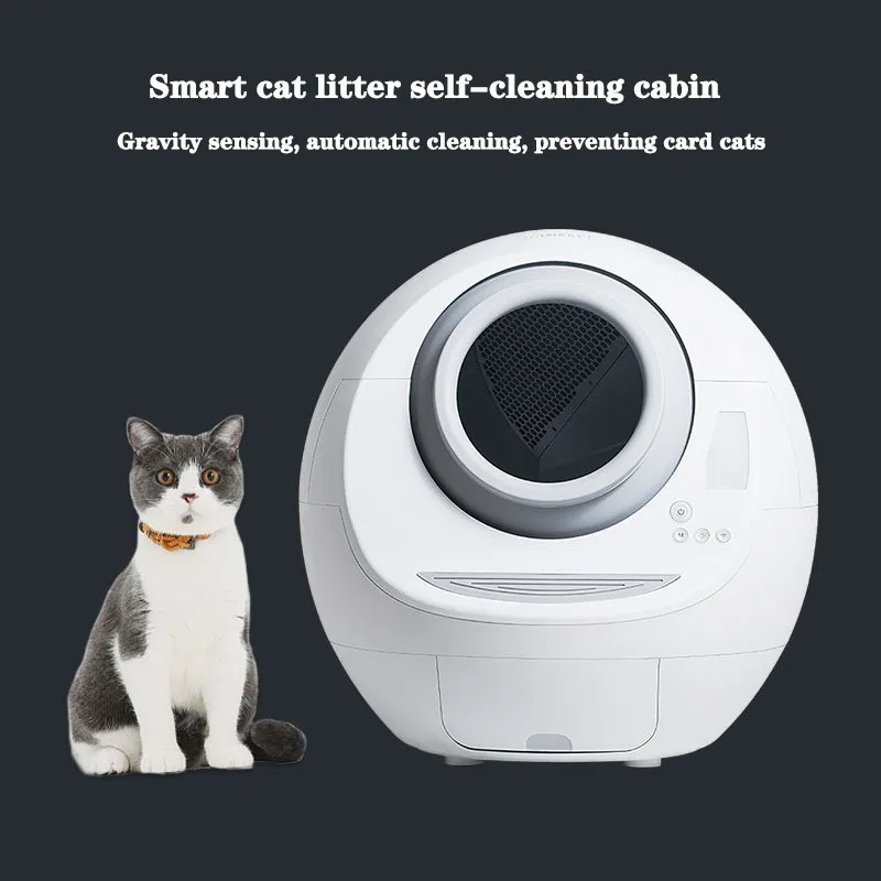Fully automatic cat litter box fully closed intelligent cat dung wash basin electric cat toilet shovel shovel cat supplies Fully automatic cat litter box fully closed intelligent cat dung wash basin electric cat toilet shovel shovel cat supplies
