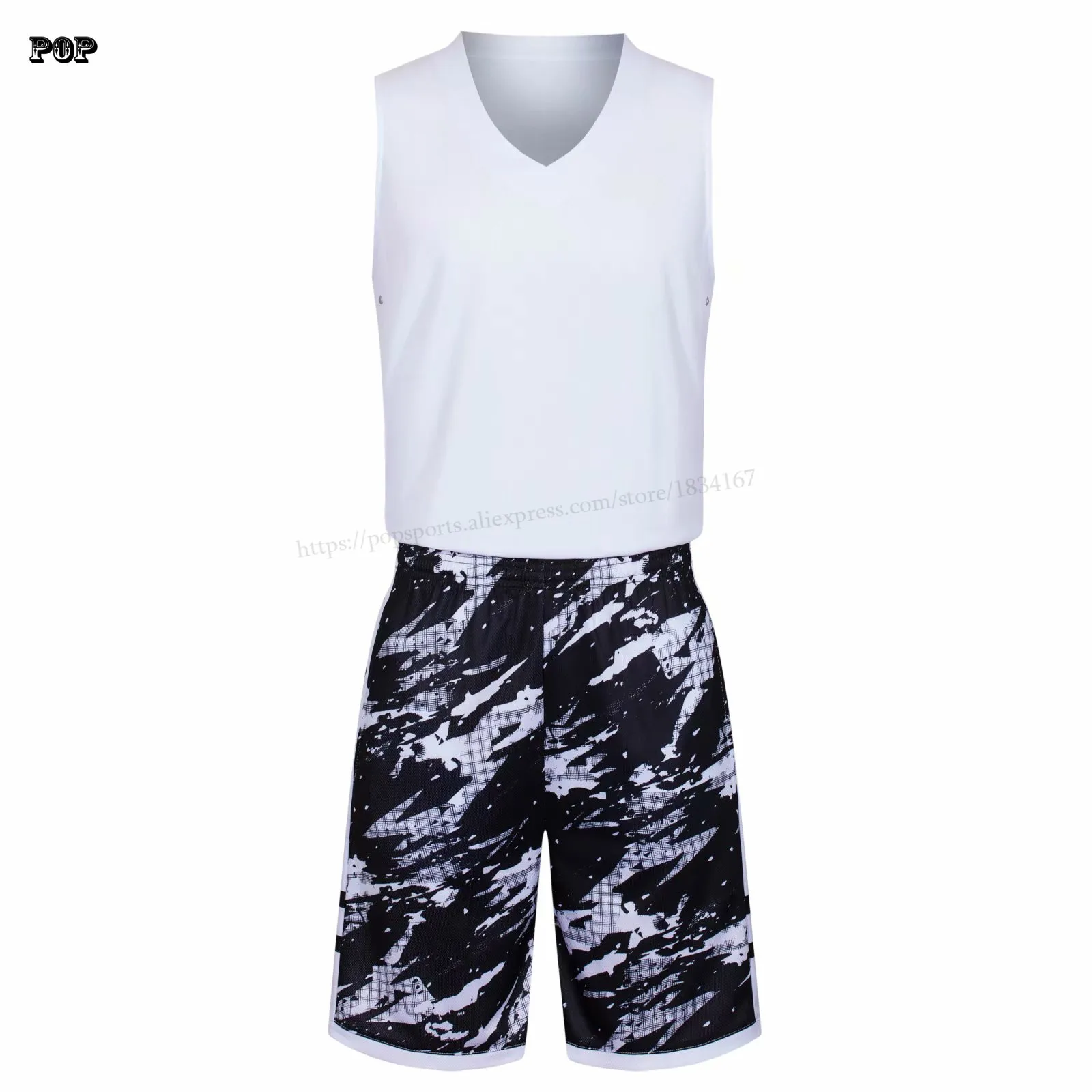 Uniformes de basquete do miúdo personalizado define