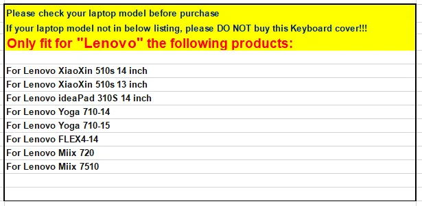 Чехол с клавиатурой для lenovo Yoga 710 XiaoXin 510s Miix 720 7510 FLEX4-14 ideaPad 310S 13 14 15 дюймов TPU прозрачный моющийся Американский Раскладка
