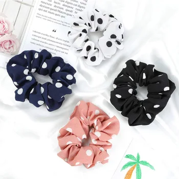 

Wholesale 16Pcs Mixed Hair Scrunchies Flower Chiffon Hair Ties Ponytail Holder for Girls Women Ladies Hair Styling Tool New M3