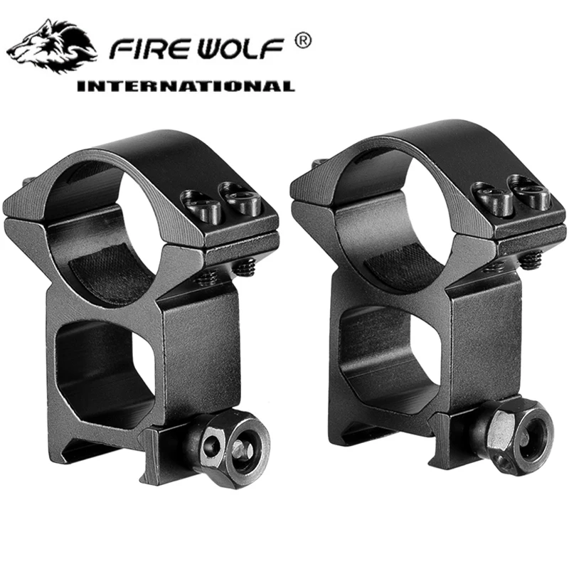 Винтовка охотничий прицел кольцо крепления 1 дюймов высокий профиль прицела крепления кольца для Пикатинни Вивера