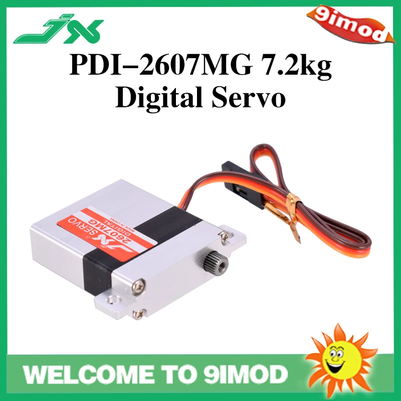 Хорошие продажи JX Servo PDI 2607MG 7 2 кг 0.13sec Цифровой Металлический Алюминиевый Чехол