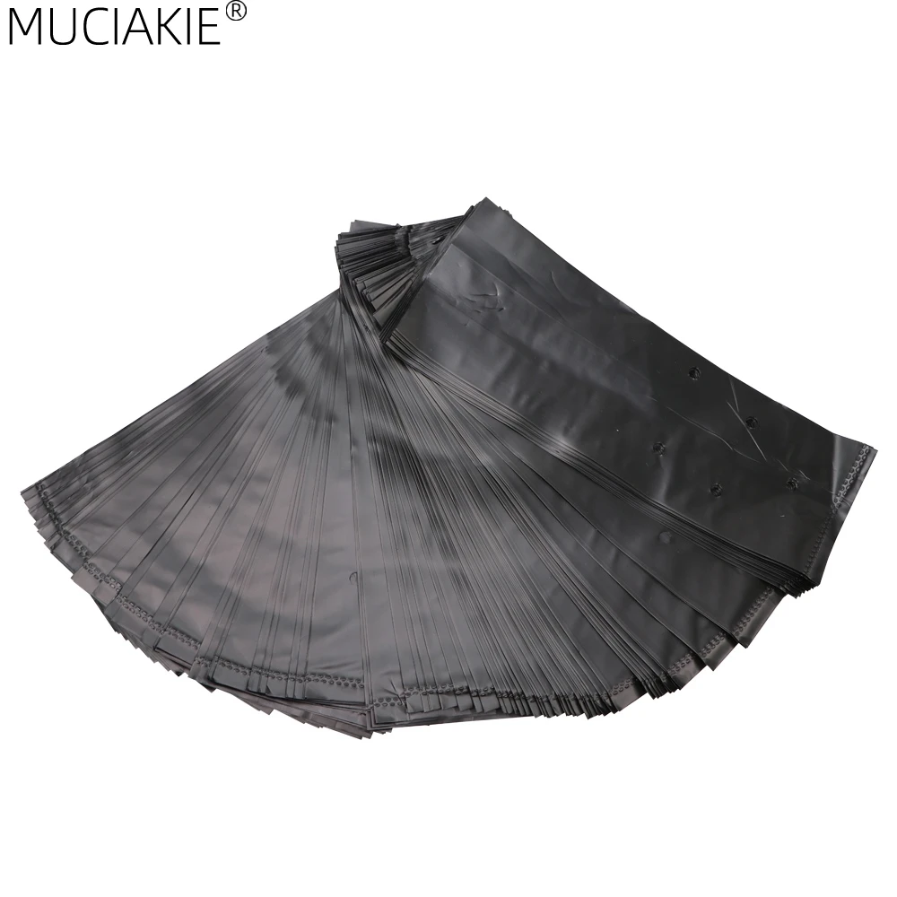 MUCIAKIE PE Plastic Nursery Black Grow Bags Breathable Environmental Permeable Seedling Cultivation Transplanting Pots Anti-UV 3