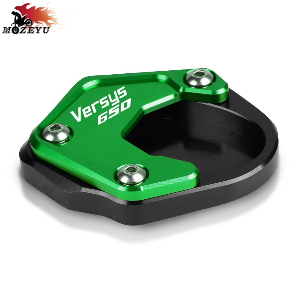 Side Stand Enlarge Kickstand Fit For KAWASAKI VERSYS650 VERSYS 650 2010-2019 2018 Motorcycle Accessories Sidestand Foot Enlarger