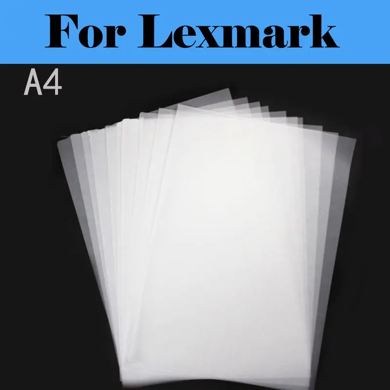 

(Pack of 100) sulfuric acid paper A4 size Tracing paper Printing For Lexmark CS725de CS725dte CS820dte CX310dn CX331adwe CX4