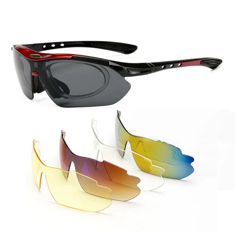 One polarized 4 UV lens sunglasses 4 degrees bending UV400 anti slip