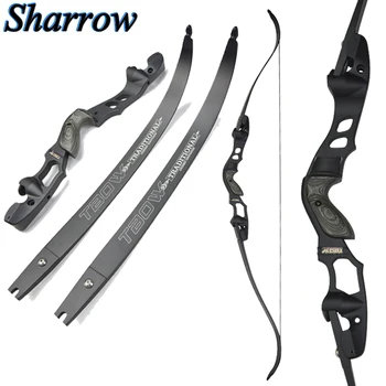 

63inch Archery American Hunting Recurve Bow Traditional Bow 30-55Ibs IBO 210FPS Usually ILF Interface Gordon Maple Laminated