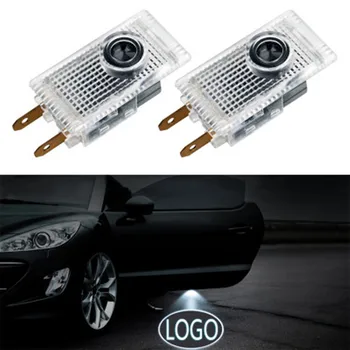 

2pcs Led car door lights For Mercedes Benz E W210 W639 Sprinter VIANO VITO amg Logo Projector Laser Light emblem Accessories