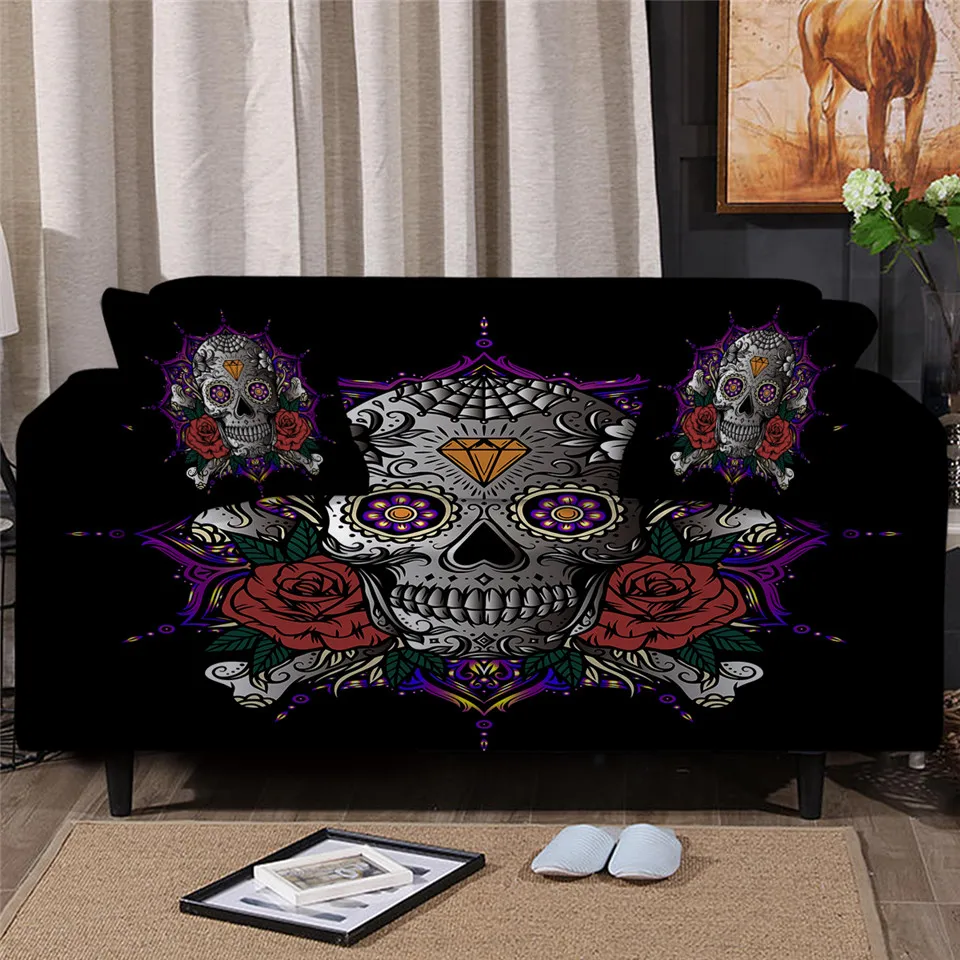 0742莲花砖石骷髅