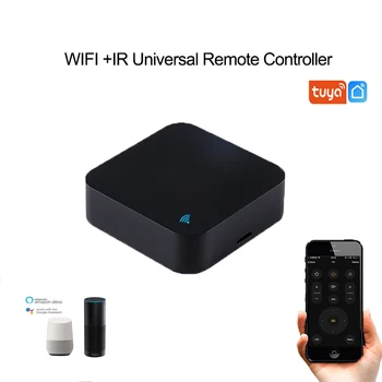

Smart Intelligent Universal Remote Controller 2.4GHz WIFI IR Remote controller work with Alexa,Google home for Home Automation