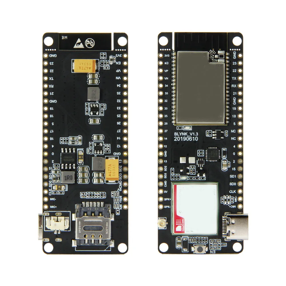 

TTGO T-Call V1.3 ESP32 Wireless Module FPC Antenna SIM Card SIM800L Module OUJ99