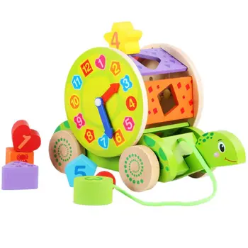 

Children's Building Blocks Toys 1-3 Years Old Baby Shape Matching Wooden