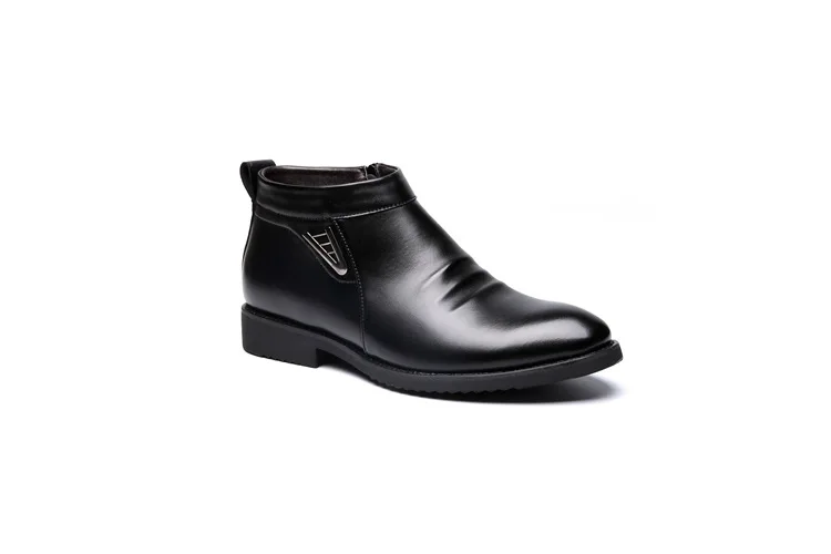 botas de cano curto para homens de