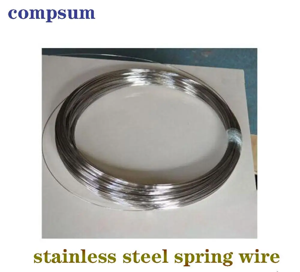 Spring Steel Wire For Fishing Hooks Make Jewelry DIY 1.5mm  2mm  2.5mm  3mm 4mm Spring Steel Wire