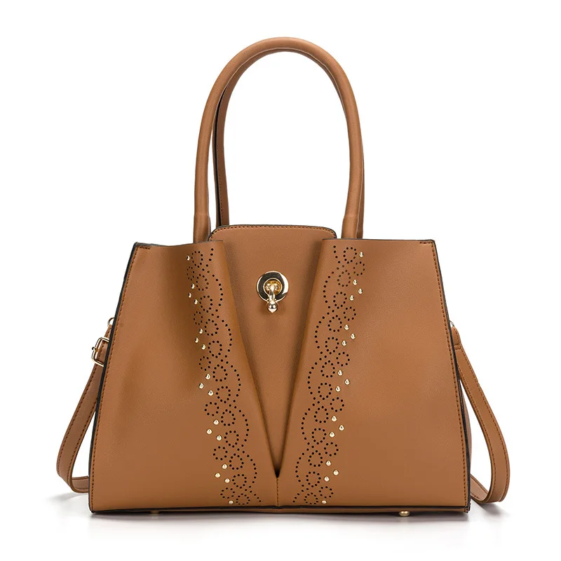 

2019 Handbags Women Bags Set 3 piece Hollowing Designer Women PU Leather Handbag Shoulder Bag Ladies Hand Bags