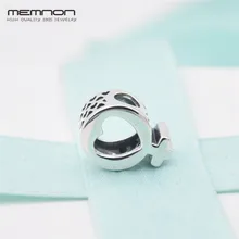 Новинка осень женский символ талисманы серебряные бусины 925 пробы подходят подвески для ожерелья браслета Шарм DIY для женщин Memnon ювелирные изделия