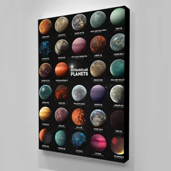 

Modular Artwork Canvas Painting Universe Planet Picture Modern Home Decor Nordic Wall Art Print Poster Living Decor Frame Gift