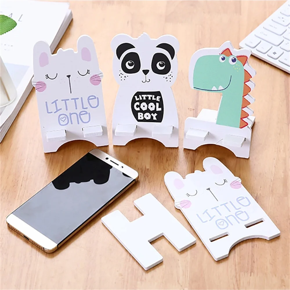 Cute Cartoon Foldable Portable Tablet Phone Bracket Stand Desktop Holder For iPhone iPad Samsung Huawei Cellphone Desk Carrier | Мобильные