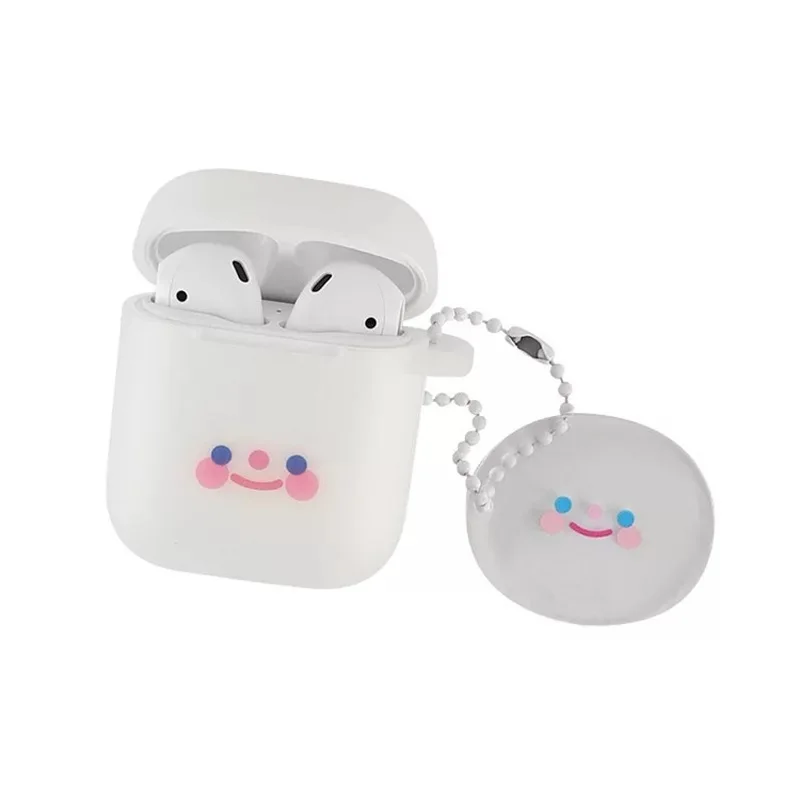 MGECD Matte For AirPods Creative Cartoon headphone anti-fall protective jacket Japanese and Korean personality of female couples | Мобильные