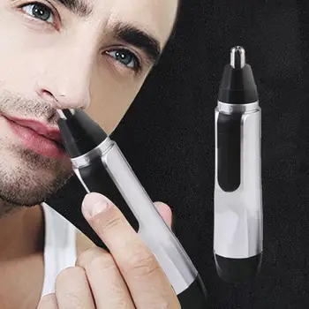 

Portable Nose Hair Trimmer Neat Clean Trimer Nose Ear Face Removal Shaving Hair Trimmer Electric Shaver Clipper Cleaner tool