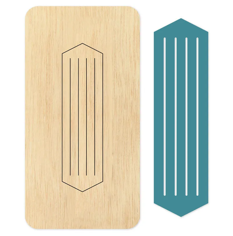 

Fringed Earrings Die Cut Accessories Wooden Die Leather Craft Taglio di legno