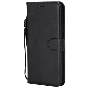 Черный Флип-чехол-бумажник для samsung Galaxy S3 S4 S5 S6 S7 edge S8 S9 S10 Plus Lite S10-5G кожаный флип-чехол для телефона - Цвет: Черный