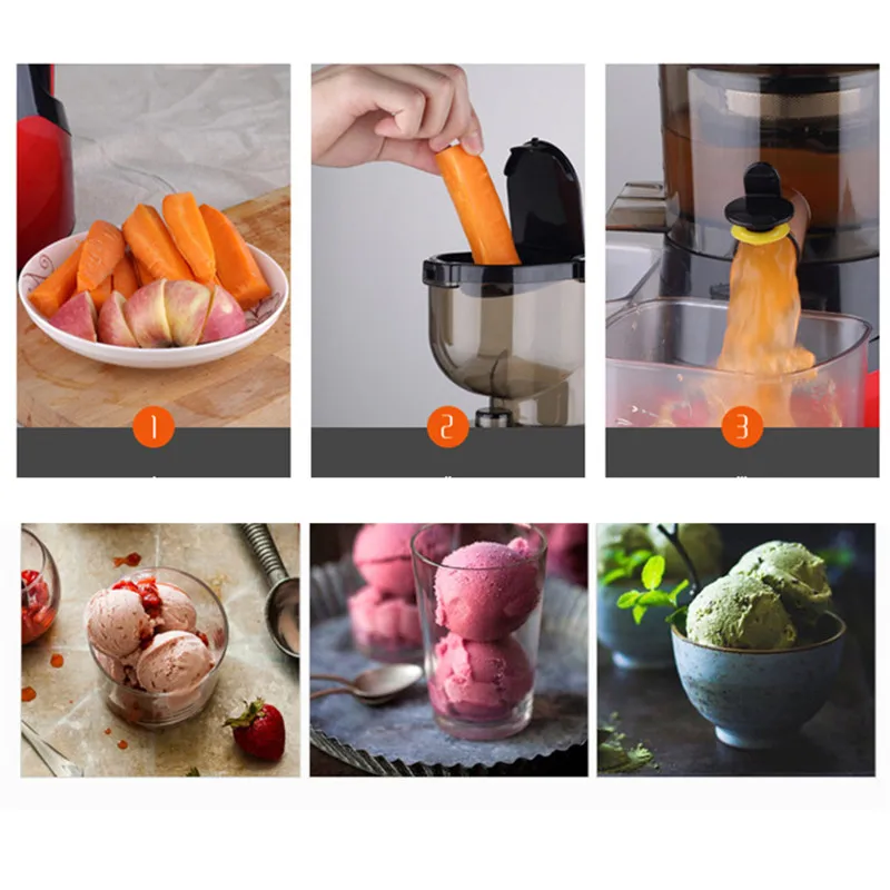 220V Juicers Kitchen Appliances Home Ice Crushing Stirring Milk Shake Mixing Bean Milk Jam Ice Cream Blender Food Machining