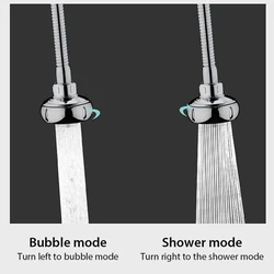Bathroom Accessories Shower Faucet Aerator Water Saving Replacement Filter Nozzle Splash-Proof Tap Bubbler 12Mpa Filter Sprayer