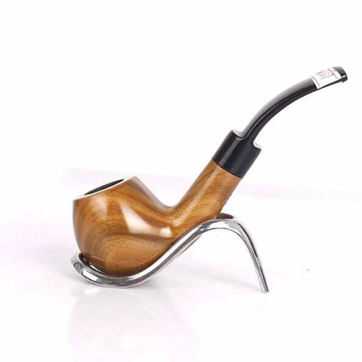 

High Quality Green Sandal Pipe Filter Handmade Portable Bent Type Hammer Pipe Tobacco Pipe Grinder Smoke Mouthpiece Accessories