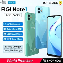 FIGI Note 1 – téléphone portable Android 6.6, écran de 9.0 pouces, Smartphone 4G, Helio P25, Octa Core, mémoire de 4GB et 64GB, double caméra de 13mp, batterie de 4000mAh