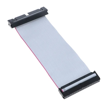 

1pc New IDE 40 Pin Male to female pata hard drive hdd extension flat ribbon cable 5 inch