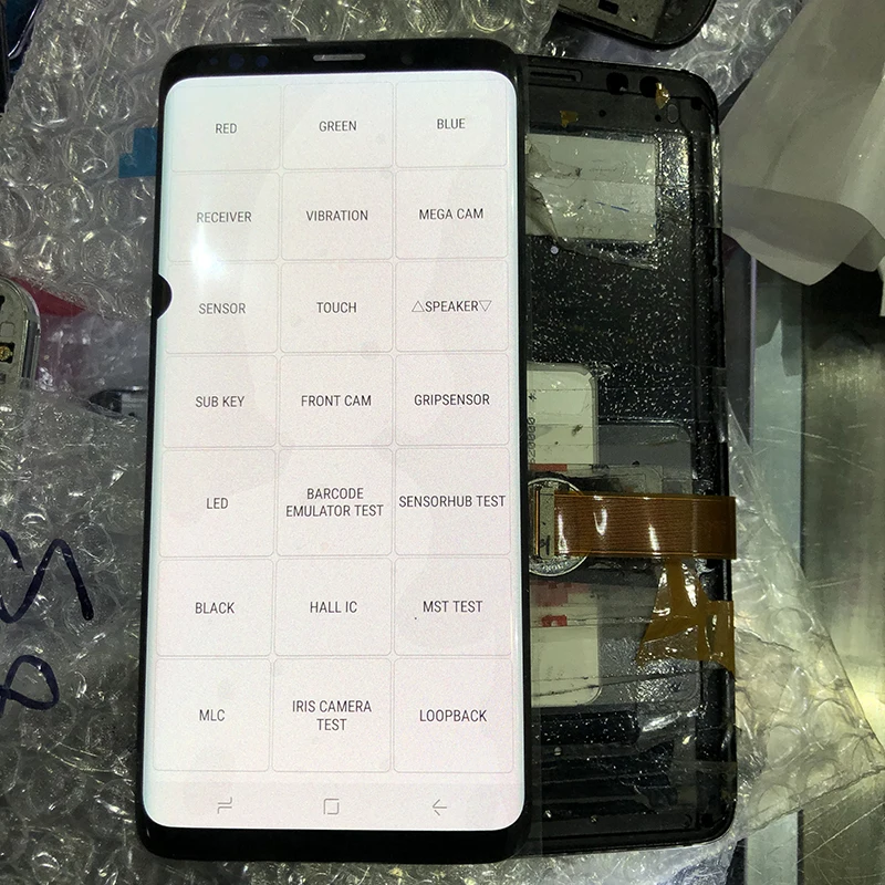 Dot Super AMOLED ЖК-дисплей сенсорный экран в сборе для samsung galaxy S8 S9 Plus NOTE 8 EDGE экран Замена Ремонт