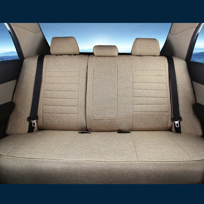Чехол для автомобильного сиденья из льняной ткани Toyota Sienna|cute seat covers|seat covers for toyotacar