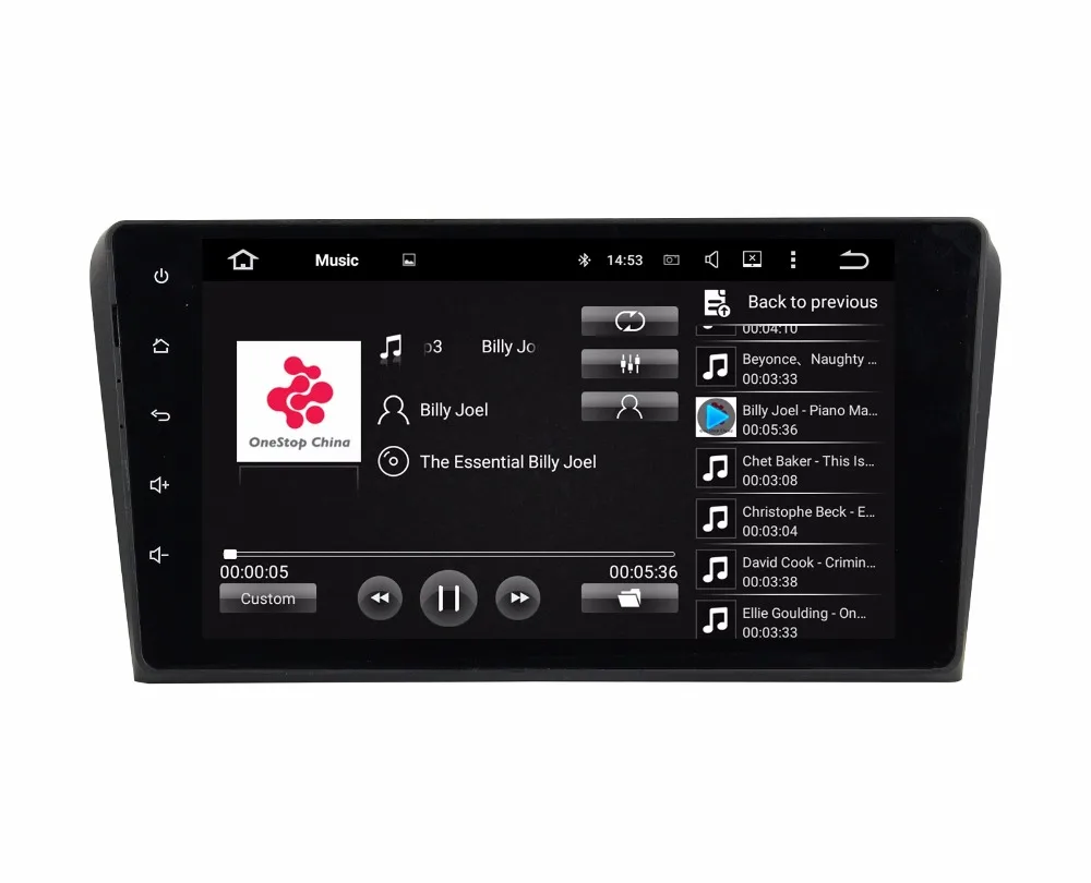 Clearance 9" Octa Core Android 9.0 Car GPS radio Navigation for Mazda 3 2004-2009 with 4G/Wifi DVR OBD 1080P 2