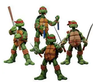 СВЧ Черепашки-ниндзя леonardo Donatello Raphael Michelangelo мобильный гаражный комплект