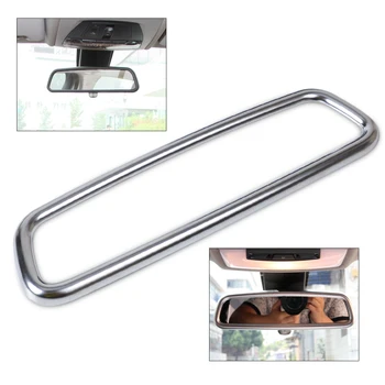 

CITALL Car Interior Rear View Mirror Cover Trim Rear View Mirrors Decoration For BMW X1 X3 X5 X6 E84 F25 E71 E70 2010 - 2016