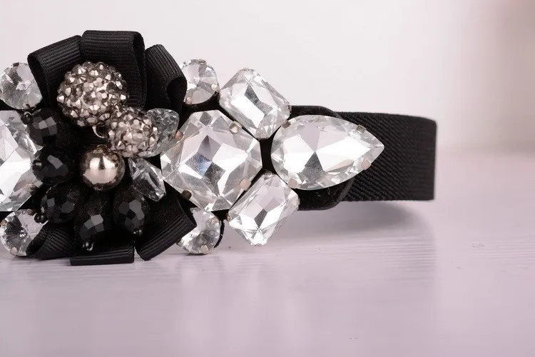Сексуальное украшение из горного хрусталя дикие корейские эластичные ремни пояс для женщин модный черный пояс Серый Белый Золотой горный хрусталь