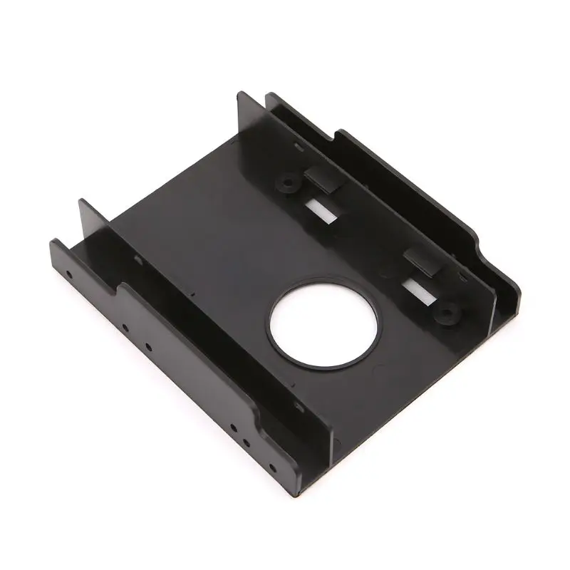 2 5 to 3 5 Hard Drive Adapter HDD SSD Converter Mounting Bracket Plastic Holder Storage 4
